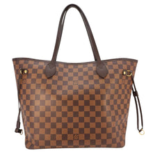 Load image into Gallery viewer, LOUIS VUITTON Neverfull MM Damier Ebene Tote Bag Brown