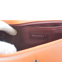 Load image into Gallery viewer, CHANEL Boy Flap Chevron Quilted Shoulder Bag Red