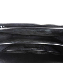 Load image into Gallery viewer, YVES SAINT LAURENT Sunset Monogram Leather Shoulder Bag Black