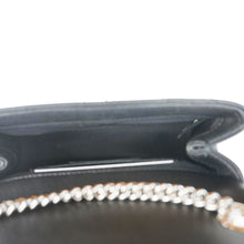 Load image into Gallery viewer, CHANEL Mini Flap Quilted Chevron Leather Crossbody Bag Black