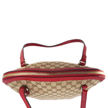 Load image into Gallery viewer, GUCCI Bree GG Canvas Hobo Bag Red 449243