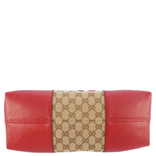 Load image into Gallery viewer, GUCCI Bree GG Canvas Hobo Bag Red 449243