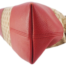 Load image into Gallery viewer, GUCCI Bree GG Canvas Hobo Bag Red 449243