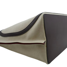 Load image into Gallery viewer, VALENTINO Garavani Strandtasche Mit Vlogo In Canvas Shopping Tote Bag Chocolate