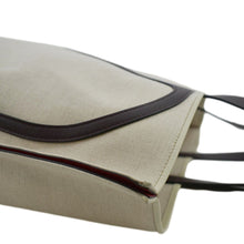 Load image into Gallery viewer, VALENTINO Garavani Strandtasche Mit Vlogo In Canvas Shopping Tote Bag Chocolate