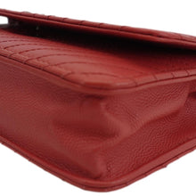 Load image into Gallery viewer, CHANEL CC WOC Chevron Leather Wallet On Chain Crossbody Bag Pink