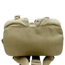 Load image into Gallery viewer, PRADA Double Front Pocket Re-Nylon Backpack Bag Beige
