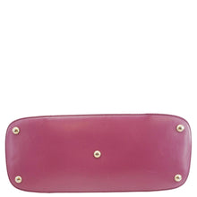 Load image into Gallery viewer, GUCCI Hilary Dome Diamante Leather Top Handle Bag Pink 384688