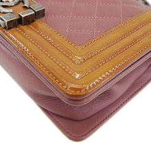 Load image into Gallery viewer, CHANEL Duo Boy Flap Small Goatskin Leather Crossbody Bag Pink