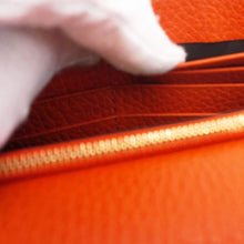 Load image into Gallery viewer, GUCCI Betty Medium Marmont Leather Wallet On Chain Orange 466506