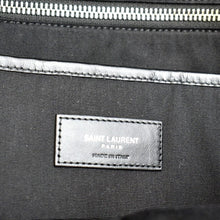Load image into Gallery viewer, YVES SAINT LAURENT Denim Backpack Bag Gray