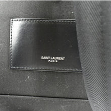 Load image into Gallery viewer, YVES SAINT LAURENT Denim Backpack Bag Gray
