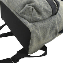 Load image into Gallery viewer, YVES SAINT LAURENT Denim Backpack Bag Gray