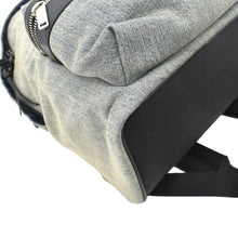 Load image into Gallery viewer, YVES SAINT LAURENT Denim Backpack Bag Gray