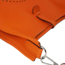 Load image into Gallery viewer, HERMES Evelyne III 29 Taurillon Leather Crossbody Bag Orange