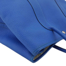 Load image into Gallery viewer, HERMES Garden Party 36 Negonda Leather Tote Bag Blue