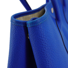 Load image into Gallery viewer, HERMES Garden Party 36 Negonda Leather Tote Bag Blue