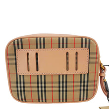 Load image into Gallery viewer, BURBERRY 1983 Knight Link Check Canvas Bumbag Beige
