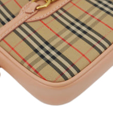 Load image into Gallery viewer, BURBERRY 1983 Knight Link Check Canvas Bumbag Beige