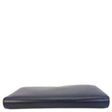 Load image into Gallery viewer, PRADA Zip Around Leather Wallet Blue