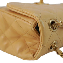Load image into Gallery viewer, CHANEL Rock The Corner Flap Quilted Leather Shoulder Bag Beige