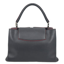 Load image into Gallery viewer, LOUIS VUITTON Capucines Taurillon Leather Satchel Bag Black
