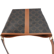 Load image into Gallery viewer, CELINE Small Triomphe Canvas Bucket Bag Tan