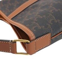 Load image into Gallery viewer, CELINE Small Triomphe Canvas Bucket Bag Tan