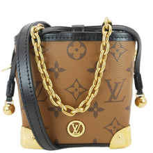 Load image into Gallery viewer, LOUIS VUITTON Noe Monogram Reverse Canvas Crossbody Bag Brown