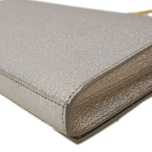 Load image into Gallery viewer, YVES SAINT LAURENT Kate Small Metallic Leather Crossbody Bag Silver