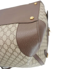 Load image into Gallery viewer, GUCCI Savoy Web Maxi GG Supreme Canvas Duffle Bag Beige 724567