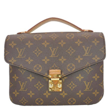 Load image into Gallery viewer, LOUIS VUITTON Metis Pochette Monogram Canvas Crossbody Bag Brown