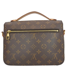 Load image into Gallery viewer, LOUIS VUITTON Metis Pochette Monogram Canvas Crossbody Bag Brown