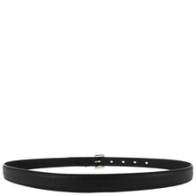 Load image into Gallery viewer, YVES SAINT LAURENT Square Buckle Leather Belt Black Size 75