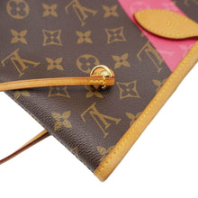 Load image into Gallery viewer, LOUIS VUITTON Neverfull MM V Monogram Canvas Tote Bag Brown