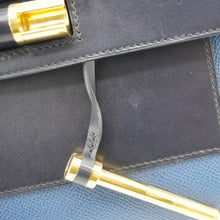 Load image into Gallery viewer, HERMES Sacabar Leather Crossbody Bag Blue