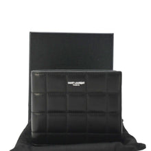 Load image into Gallery viewer, YVES SAINT LAURENT Leather Men's Bifold Wallet Black