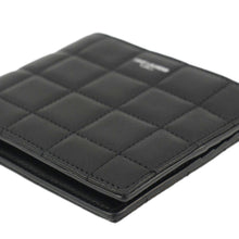 Load image into Gallery viewer, YVES SAINT LAURENT Leather Men's Bifold Wallet Black