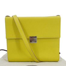 Load image into Gallery viewer, HERMES Clic 16 Epsom Leather Wallet on Strap Crossbody Bag Lime