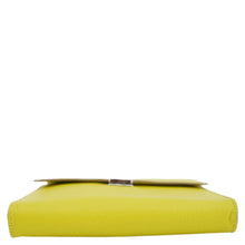 Load image into Gallery viewer, HERMES Clic 16 Epsom Leather Wallet on Strap Crossbody Bag Lime