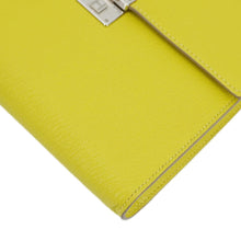 Load image into Gallery viewer, HERMES Clic 16 Epsom Leather Wallet on Strap Crossbody Bag Lime