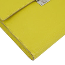 Load image into Gallery viewer, HERMES Clic 16 Epsom Leather Wallet on Strap Crossbody Bag Lime