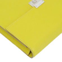 Load image into Gallery viewer, HERMES Clic 16 Epsom Leather Wallet on Strap Crossbody Bag Lime