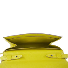 Load image into Gallery viewer, HERMES Clic 16 Epsom Leather Wallet on Strap Crossbody Bag Lime