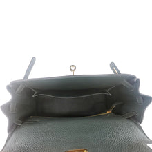 Load image into Gallery viewer, Hermes Kelly 25 Togo Leather Shoulder Bag Vert Fonce