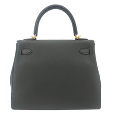 Load image into Gallery viewer, Hermes Kelly 25 Togo Leather Shoulder Bag Vert Fonce