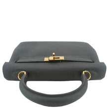Load image into Gallery viewer, Hermes Kelly 25 Togo Leather Shoulder Bag Vert Fonce