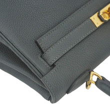 Load image into Gallery viewer, Hermes Kelly 25 Togo Leather Shoulder Bag Vert Fonce