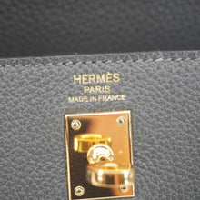 Load image into Gallery viewer, Hermes Kelly 25 Togo Leather Shoulder Bag Vert Fonce