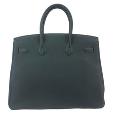 Load image into Gallery viewer, HERMES Birkin 35 Togo Leather Tote Bag Vert Cypress